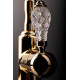 Смеситель для ванны с душевым комплектом Boheme Crystal золото 283-CRST
