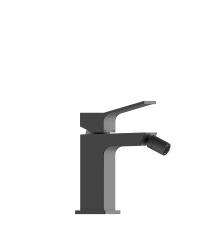 Смеситель для биде Bossini Aki с донным клапаном черный матовый Z00708.073