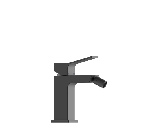 Смеситель для биде Bossini Aki с донным клапаном черный матовый Z00708.073