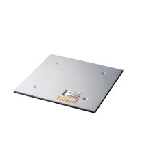 Экран защитный Ferrum 480х480 мм с отверстием d 180 мм AISI 430 0.5 мм f5313