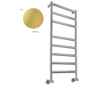 Полотенцесушитель водяной Margaroli 484-8 325 мм полированная латунь 4843508PB