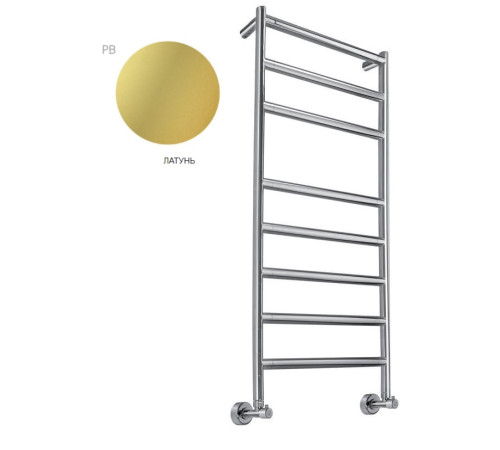 Полотенцесушитель водяной Margaroli 484-8 325 мм полированная латунь 4843508PB