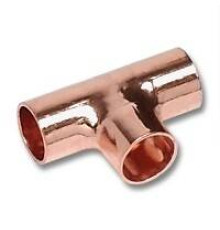 Тройник медный SANHA SA 5000 28x15x28 мм под пайку 15130281528