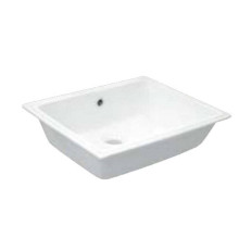 Раковина Kerasan Slim 50 см без отверстия белый 022901