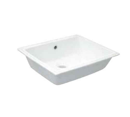 Раковина Kerasan Slim 50 см без отверстия белый 022901