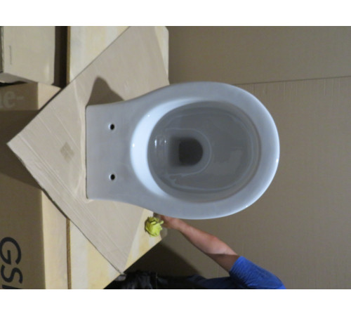 Унитаз подвесной GSI Classic 550х370 мм белый глянцевый 871211_УЦ/1