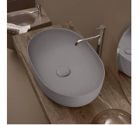 Раковина Kerasan Nolita 60х40 см без отв. Ferro matt 534389