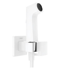 Гигиенический душ Hansgrohe 1jet настенный белый матовый 29233700
