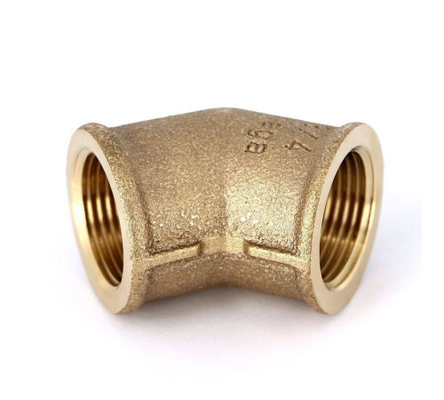 Угольник бронзовый Viega 45° ВВ 3/4 320645