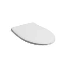 Сиденье для унитаза Simas Lft Spazio SLIM с микролифтом белый/хром LFT006bi/cr