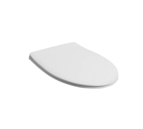Сиденье для унитаза Simas Lft Spazio SLIM с микролифтом белый/хром LFT006bi/cr