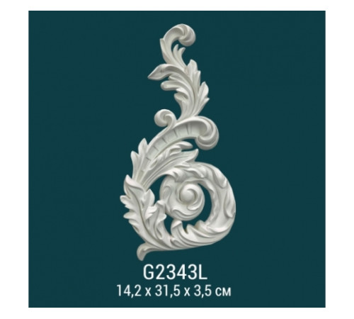 Декоративный элемент Perfect из полиуретана G2343L