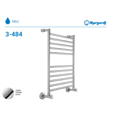 Полотенцесушитель водяной Margaroli 3-484 хром 34844711CRN