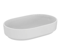 Раковина накладная Ideal Standard i.life O овальная 60x38 см белая T573101