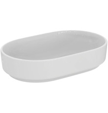Раковина накладная Ideal Standard i.life O овальная 60x38 см белая T573101