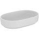 Раковина накладная Ideal Standard i.life O овальная 60x38 см белая T573101