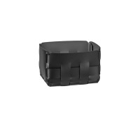 Корзинка ADJ Mini Bottega 12х19х13 см черный/серый 1012.01/03