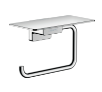 Держатель для туалетной бумаги Hansgrohe AddStoris с крышкой хром 41772000