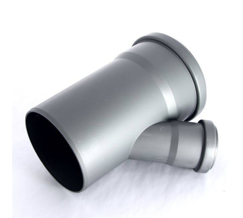 Тройник канализационный Sinikon Стандарт 110x50 мм 45° 510031.R