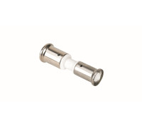 Муфта-пресс переходная Henco PVDF 26x16 мм белая 16PKW-2616