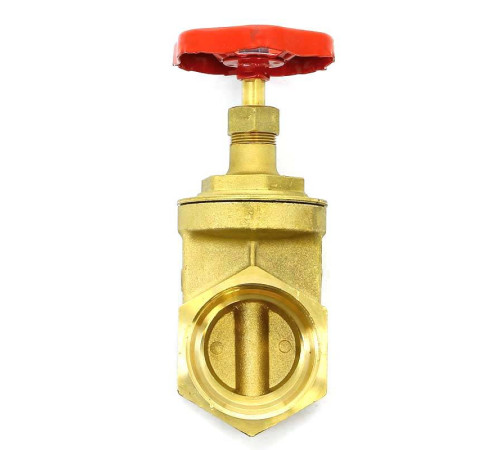 Задвижка клиновидная латунная Uni-Fitt 2 ВВ PN20 142G7000