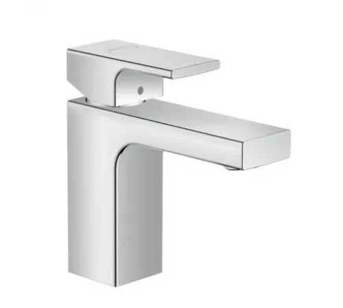 Смеситель для раковины hansgrohe Vernis Shape 100 однорычажный без сливного гарнитура хром 71569000