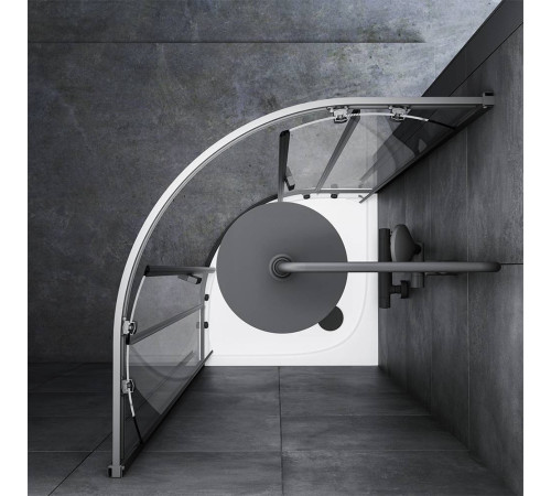 Душевое ограждение AM.PM Gem 80x80 см без поддона W90G-401-080BT