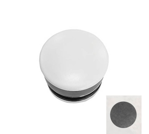 Донный клапан для раковины Globo click-clack с керамической крышкой Peperino grigio FI012PG