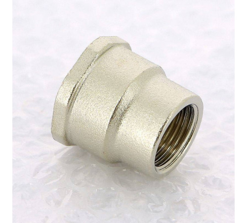 Муфта резьбовая Uni-Fitt никелированная ВР 1/2x3/4 602N3200