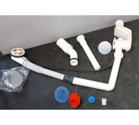 Слив-перелив для ванны Duravit хром 792202000001000