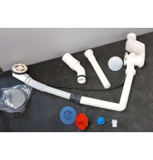 Слив-перелив для ванны Duravit хром 792202000001000