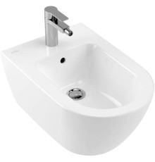 Биде подвесное Villeroy & Boch Subway 2.0 37.5x56.5x28 см альпийский белый 54000001