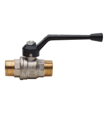 Кран шаровой Rubinetterie Bresciane UNI-SFER 1/2 нар-нар алюминиевая рукоятка 1503040000