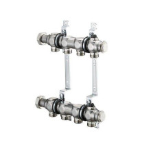 Коллектор из нержавеющей стали Oventrop Multidis SH 4 выхода 1 x 3/4 EK 1407154