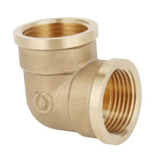 Угольник резьбовой латунный Gappo 3/4 ВР G1206