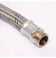 Гибкая подводка антивибрационная Uni-Fitt НВ 1 80 см DN 25 оцинкованная сталь 504S4408