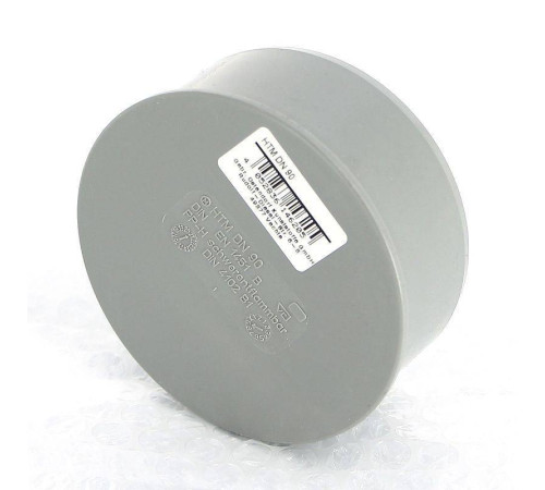 Заглушка Ostendorf HT DN 90 внутренняя серая 114620