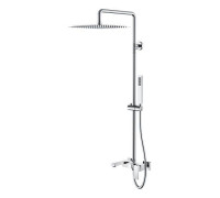 Душевая стойка Boheme Qubic хром 478-CR
