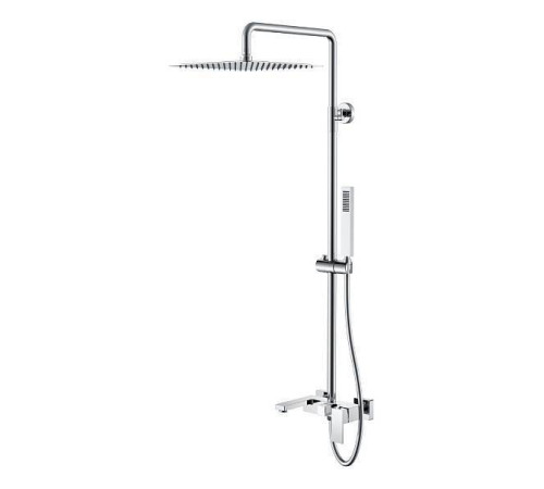 Душевая стойка Boheme Qubic хром 478-CR