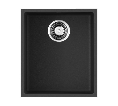 Кухонная мойка Omoikiri Bosen 38-U-BL Tetogranit 38x44 см черный 4993157