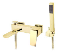 Смеситель для ванны Boheme Q настенный золото 143-GG.2