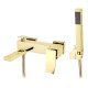 Смеситель для ванны Boheme Q настенный золото 143-GG.2