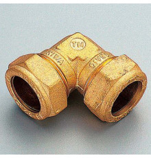 Угол обжимной Tiemme 8 мм латунь 1100120