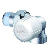 Вентиль термостатический трехосевой правосторонний FAR 1/2 ВР FT 1626 12