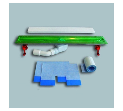 Канал дренажный Sanit 950х70 мм нержавеющая сталь 03 529 00