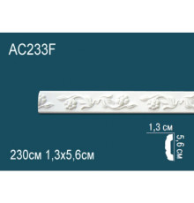 Молдинг гибкий Perfect полиуретановый с рисунком 2000х61х21 мм AC233F