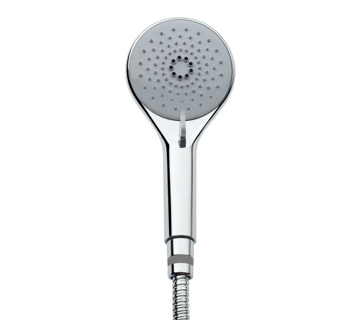 Душевой комплект Bossini Syncronia с лейкой, шлангом и держателем, черный матовый C12035C.073