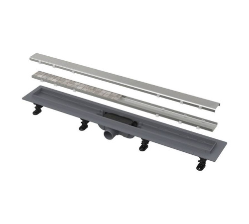 Душевой лоток Alca APZ19 Fit and Go 750 мм с двухсторонней решеткой APZ19-750