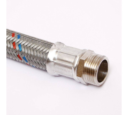 Гибкая подводка антивибрационная Uni-Fitt НВ 1 100 см DN 25 оцинкованная сталь 504S4410