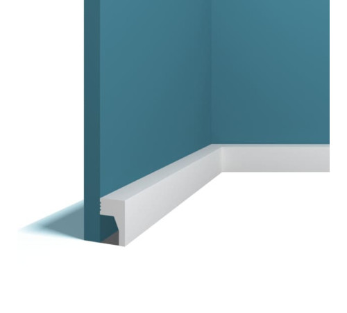 Плинтус напольный Perfect Plus P87 100х16х2400 мм 1821